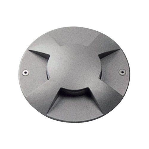 Encastré de Sol E27 100W gris 230V IP67