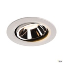 NUMINOS® MOVE L, encastré plafond orientable, 20°, blanc/chrome LED 25,41W 2700K 1003639
