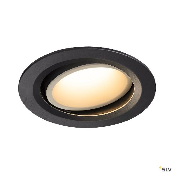 NUMINOS® MOVE L, encastré plafond orientable, 40°, noir/blanc, LED 25,41W 3000K 1003653