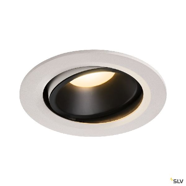 NUMINOS® MOVE L, encastré plafond orientable, 20°, blanc/noir, LED 25,41W 3000K 1003661