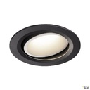 NUMINOS® MOVE L, encastré plafond orientable, 40°, noir/blanc, LED 25,41W 4000K 1003677