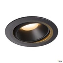 NUMINOS® MOVE XL, encastré plafond orientable, 20°, noir, LED, 37,4W, 2700K 1003697
