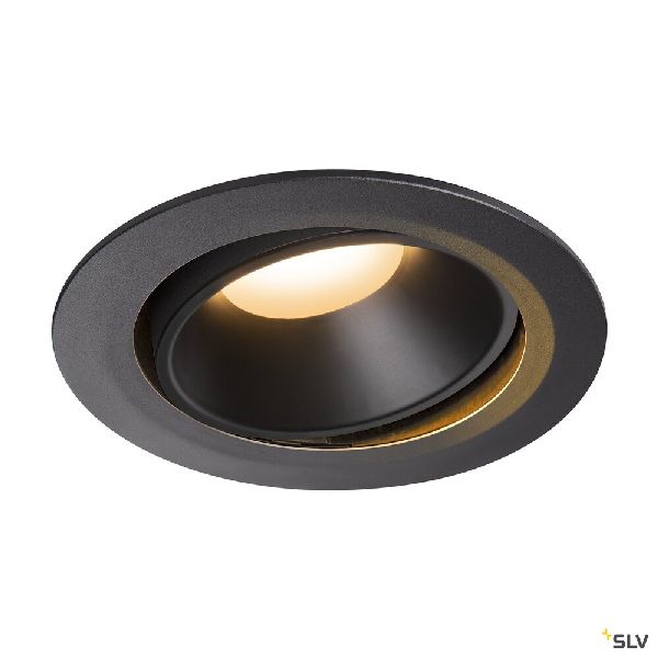 NUMINOS® MOVE XL, encastré plafond orientable, 40°, noir, LED, 37,4W, 2700K 1003700