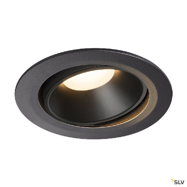 NUMINOS® MOVE XL, encastré plafond orientable, 20°, noir, LED, 37,4W, 3000K 1003721