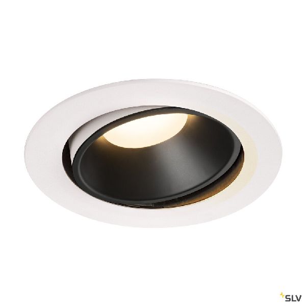NUMINOS® MOVE XL, encastré plafond orientable, 20°, blanc/noir, LED 37,4W 3000K 1003733