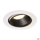 NUMINOS® MOVE XL, encastré plafond orientable, 55°, blanc/noir, LED 37,4W 3000K 1003739