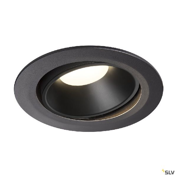 NUMINOS® MOVE XL, encastré plafond orientable, 55°, noir, LED, 37,4W, 4000K 1003751