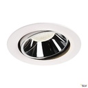 NUMINOS® MOVE XL, encastré plafond orientable, 55°, blanc/chrome LED 37,4W 4000K 1003765