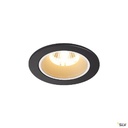 NUMINOS® S, encastré de plafond, 20°, noir/blanc, LED, 8,6W, 3000K, IP20/IP44 1003794