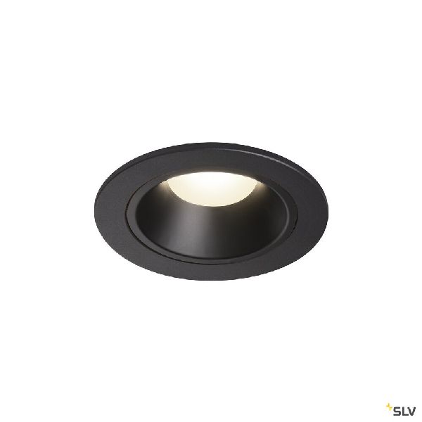 NUMINOS® S, encastré de plafond, 20°, noir, LED, 8,6W, 4000K, IP20/IP44 1003817