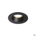 NUMINOS® S, encastré de plafond, 55°, noir, LED, 8,6W, 4000K, IP20/IP44 1003823