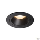 NUMINOS® M, encastré de plafond, 20°, noir, LED, 17,55W, 2700K, IP20/IP44 1003841