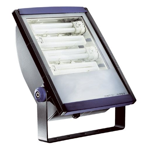 Luminaire  Projecteur fluo-compacte étanche IP65 Gx24q4 2x42W symétrique 230V