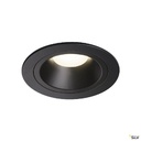 NUMINOS® M, encastré de plafond, 20°, noir, LED, 17,55W, 4000K, IP20/IP44 1003889