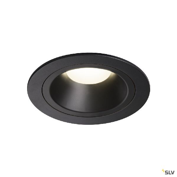 NUMINOS® M, encastré de plafond, 55°, noir, LED, 17,55W, 4000K, IP20/IP44 1003895