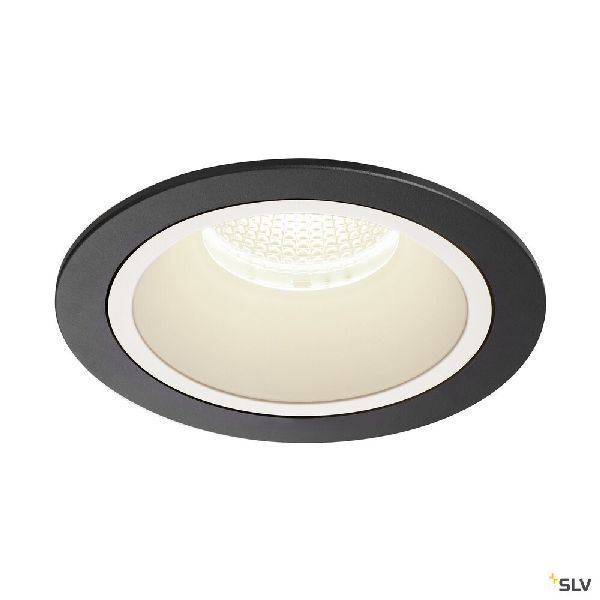 NUMINOS® L, encastré de plafond, 55°, noir/blanc, LED, 25,41W, 4000K, IP20/IP44 1003968