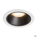 NUMINOS® XL, encastré de plafond, 40°, blanc/noir, LED, 37,4W, 2700K, IP20/IP44 1004000