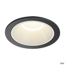 NUMINOS® XL, encastré de plafond, 40°, noir/blanc, LED, 37,4W, 4000K, IP20/IP44 1004037