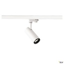 NUMINOS® S, spot pr rail 3 allumages, 36°, blanc/noir, LED, 11W, 4000K Triac 1004095