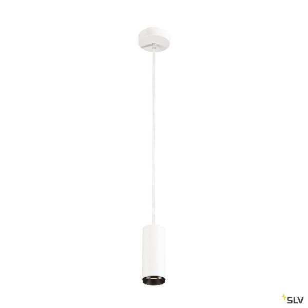 NUMINOS® S, suspension, 60°, blanc/noir, LED, 11W, 3000K, variable 1004160