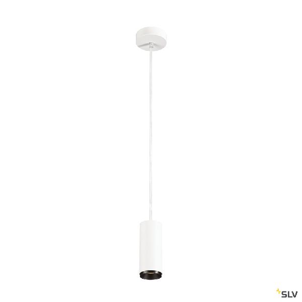 NUMINOS® S, suspension, 24°, blanc/noir, LED, 11W, 4000K, variable 1004166