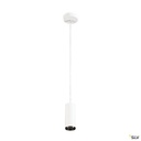 NUMINOS® S, suspension, 36°, blanc/noir, LED, 11W, 4000K, variable 1004167