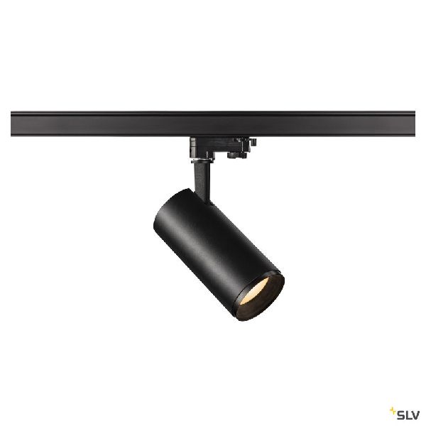 NUMINOS® M, spot pr rail 3 allumages, 24°, noir, LED, 20W, 2700K, variable 1004170