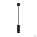 NUMINOS® M, suspension intérieure, 36°, noir, LED, 20W, 2700K, variable 1004243