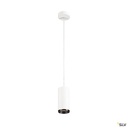 NUMINOS® M, suspension, 24°, blanc/noir, LED, 20W, 4000K, variable 1004262