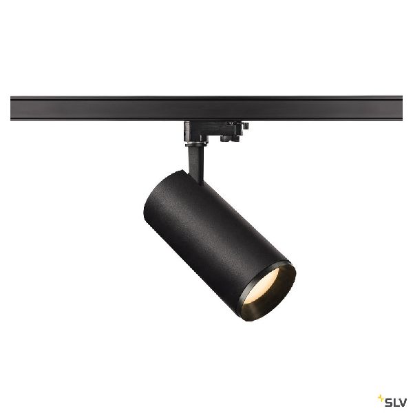 NUMINOS® L, spot pr rail 3 allumages, 24°, noir, LED, 28W, 2700K, variable 1004266