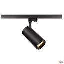 NUMINOS® L, spot pr rail 3 allumages, 36°, noir, LED, 28W, 2700K, variable 1004267