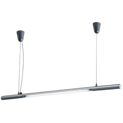 [LEO-30982] Luminaire  Suspension T5 21W argent 230V