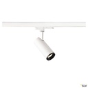 NUMINOS® S, spot pr rail 3 allumages, 60°, blanc/noir, LED, 11W, 3000K Dali 1004376