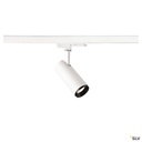 NUMINOS® S, spot pr rail 3 allumages, 24°, blanc/noir, LED, 11W, 4000K Dali 1004382