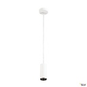 NUMINOS® S, suspension, 24°, blanc/noir, LED, 11W, 4000K, variable Dali 1004454