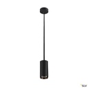 NUMINOS® M, suspension intérieure, 24°, noir, LED, 20W, 2700K, variable Dali 1004530