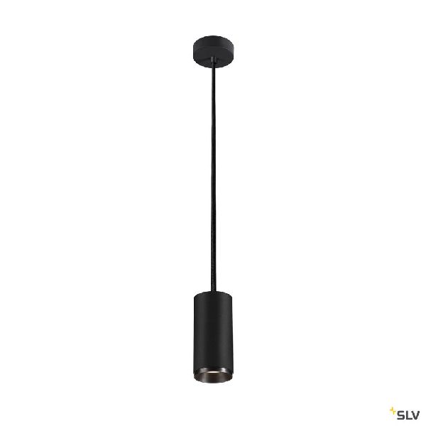 NUMINOS® M, suspension intérieure, 24°, noir, LED, 20W, 4000K, variable Dali 1004546