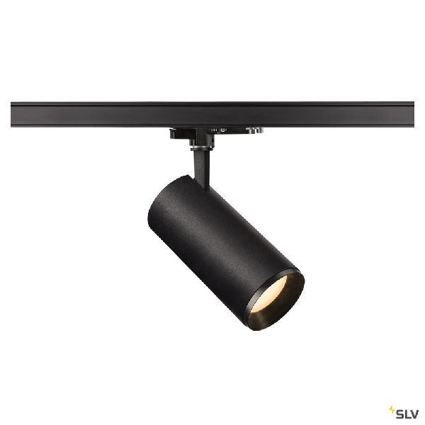 NUMINOS® L, spot pr rail 3 allumages, 24°, noir, LED, 28W, 2700K, variable Dali 1004554