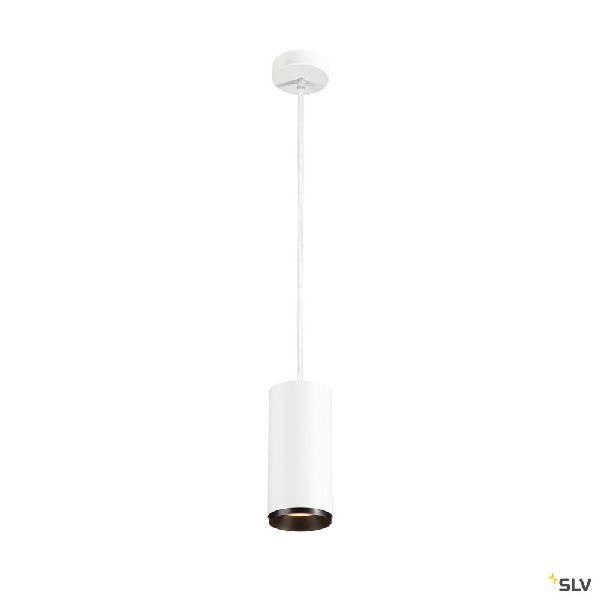 NUMINOS® L, suspension, 60°, blanc/noir, LED, 28W, 2700K, variable Dali 1004632