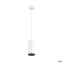 NUMINOS® L, suspension, 36°, blanc/noir, LED, 28W, 4000K, variable Dali 1004647