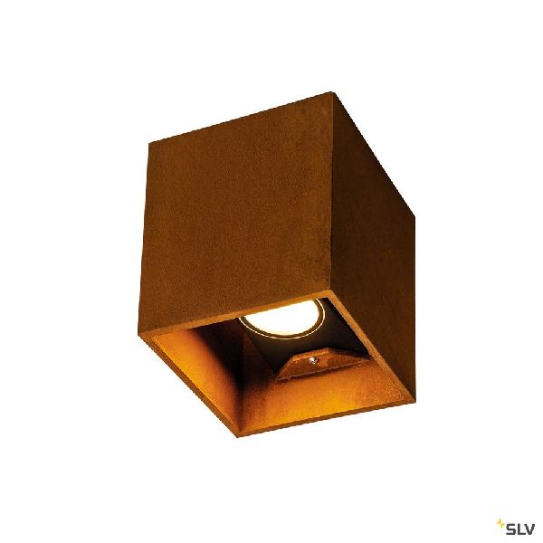 RUSTY© UP/DOWN, applique extérieure, carré, up/down, rouille, LED, 14W, 3000/400 1004650