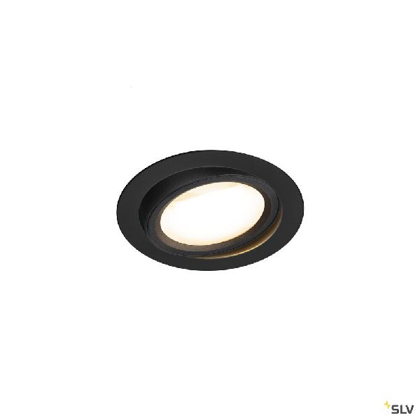 OCULUS, encastré de plafond intérieur, noir, LED, 11W, 2000-3000K, Dim to warm 1004668