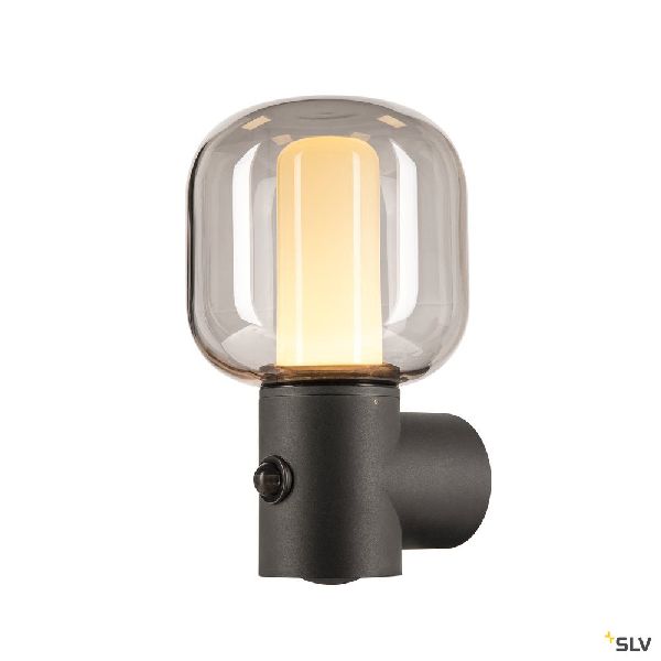 OVALISK, applique extérieure, anthracite, LED, 9,6W, 3000/4000K, détecteur de mo 1004679