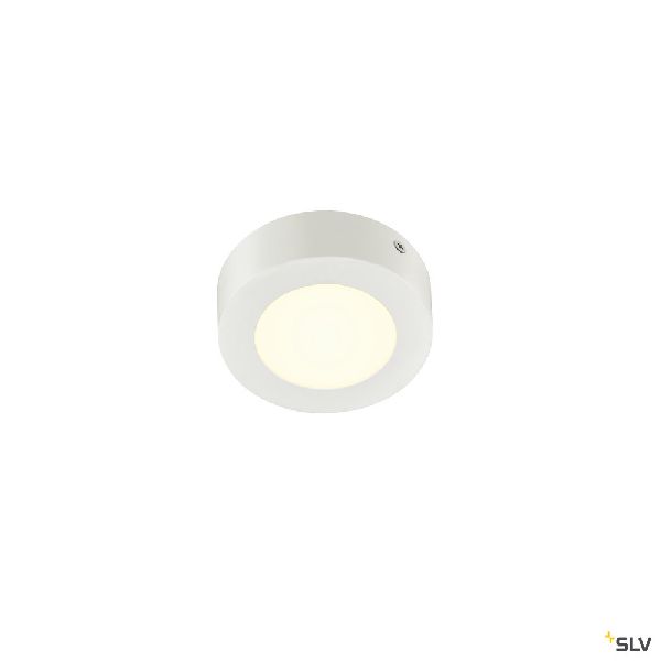 SENSER 12, applique et plafonnier intérieur, rond, blanc, LED, 8,2W, 4000K 1004700