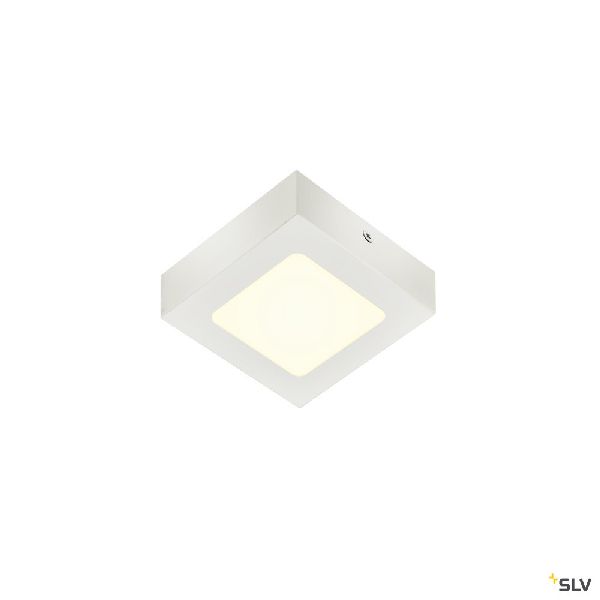 SENSER 12, applique et plafonnier intérieur, carré, blanc, LED, 8,2W, 4000K 1004703