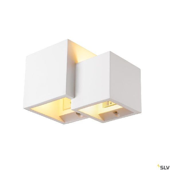 PLASTRA, applique intérieure, cube, blanc, G9/QT14, 2x 15W max 1004733