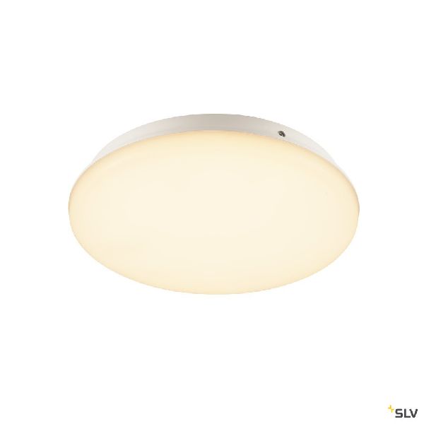 SIMA, applique plafonnier, rond, blanc, LED, 24W, 3000K, plast recyclé, détect 1005086