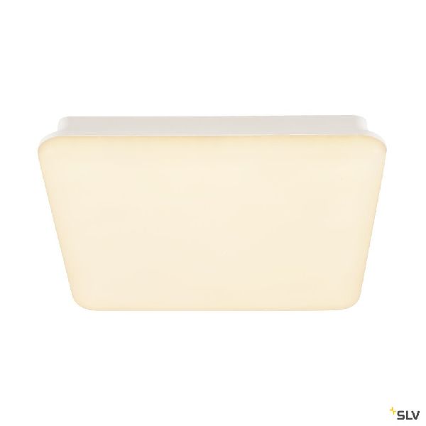 SIMA, applique et plafonnier, carré, blanc, LED, 24W, 3000K, plastique recyclé 1005087