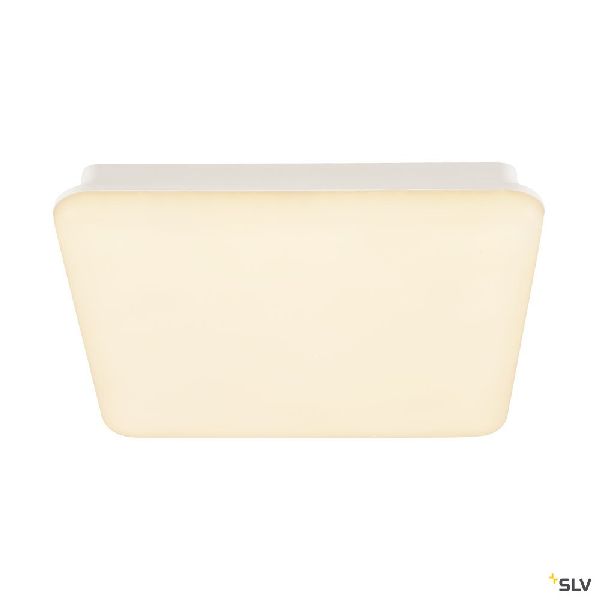 SIMA, applique plafonnier, carré, blanc, LED, 24W, 3000K, plast recyclé, détect 1005088