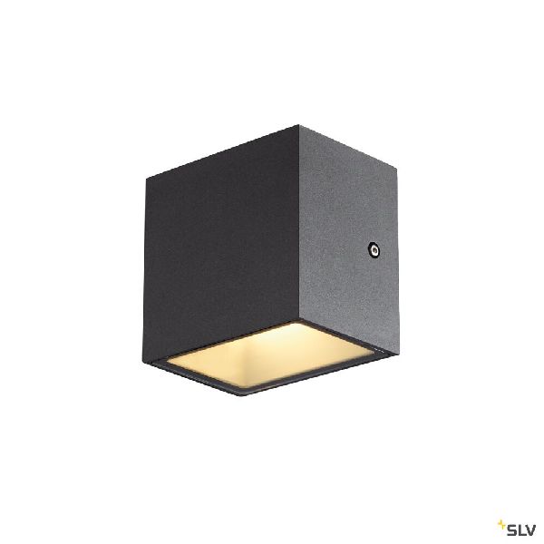 SITRA CUBE applique ext S simple anthracite LED 6,2W 3000K/4000K IP44 CCT Switch 1005148